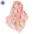 Элитный кашемировый шарф с ручной росписью в ограниченном количестве SWC877 шарф из чистого кашемира Женский шарф оптом